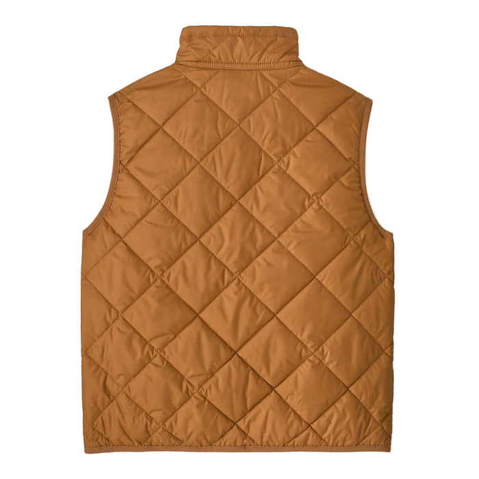 Patagonia Boy's Diamond Quilted Vest - Cinnamon Brown