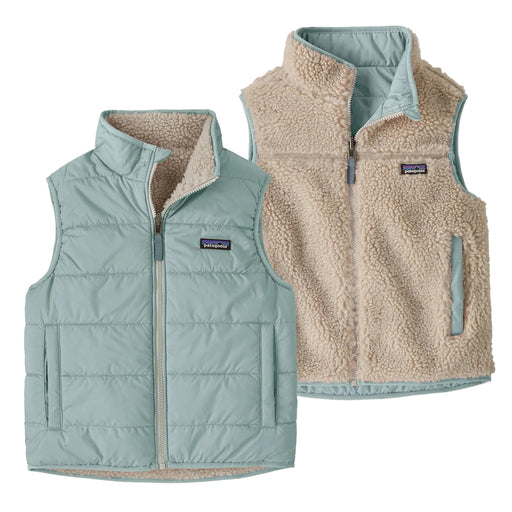 Patagonia Boy's Reversible Ready Freddy Vest - Virtually Blue KIDS - Boys - Clothing - Outerwear - Vests Patagonia