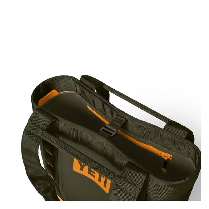 Yeti Camino Carryall 20 Tote Bag - Olive/King Crab Orange