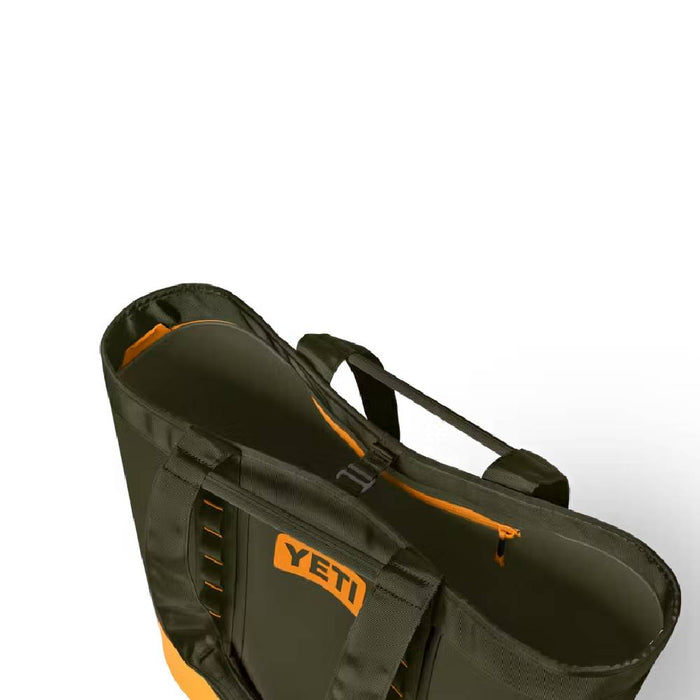 Yeti Camino Carryall 50 Tote Bag - Olive/King Crab Orange