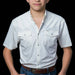 Ferrell Brand Boy's White Core Snap Shirt KIDS - Boys - Clothing - Shirts - Short Sleeve Shirts Ferrell Brand