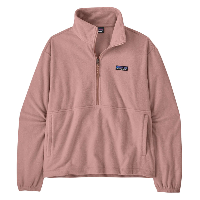 Patagonia Women's Micro D 1/2 Zip Pullover - Fuzzy Mauve