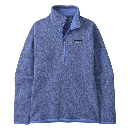 Patagonia Women's Better Sweater 1/4 Zip Pullover - Diver Blue WOMEN - Clothing - Pullovers & Hoodies Patagonia