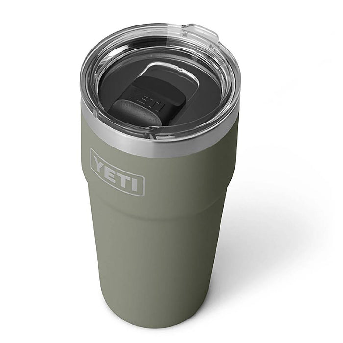 Yeti Rambler 20oz Stackable Cup - Pampa Green
