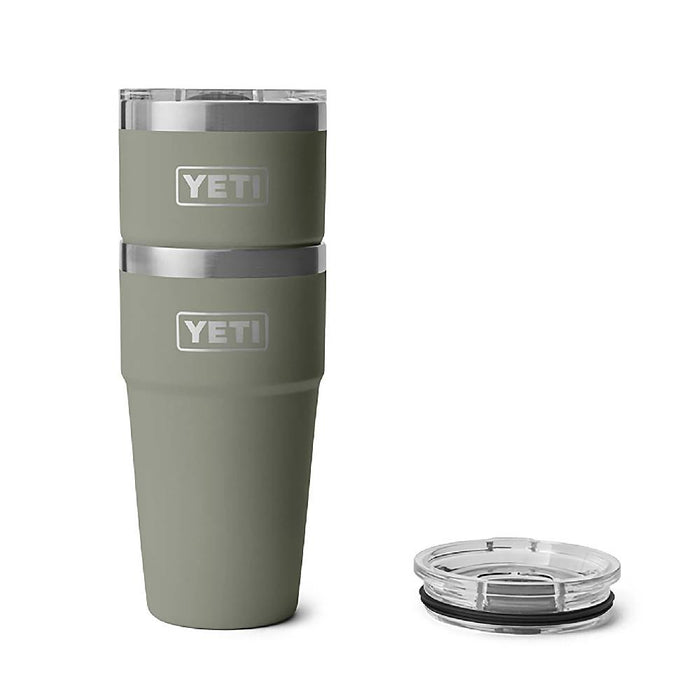 Yeti Rambler 20oz Stackable Cup - Pampa Green