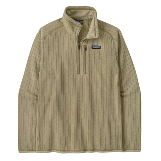 Patagonia Men's Better Sweater 1/4 Zip Pullover - Weathered Stone MEN - Clothing - Pullovers & Hoodies Patagonia