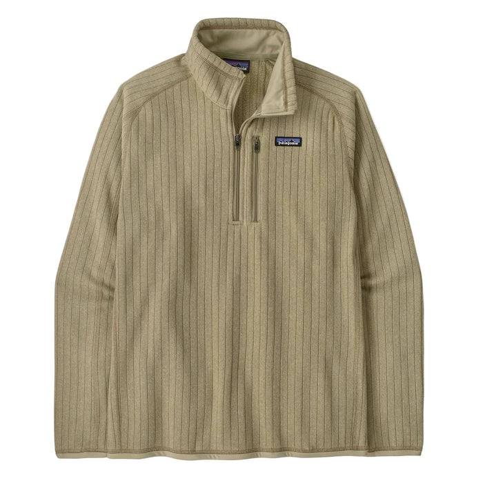 Patagonia Men's Better Sweater 1/4 Zip Pullover - Weathered Stone