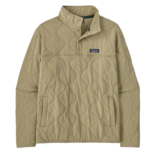 Patagonia Men's Daily Quilted Snap Pullover - Weathered Stone MEN - Clothing - Pullovers & Hoodies Patagonia