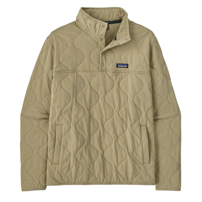 Patagonia Men's Daily Quilted Snap Pullover - Weathered Stone