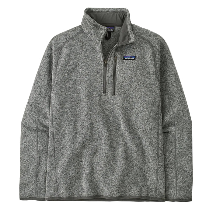 Patagonia Men's Better Sweater 1/4 Zip Pullover - Stonewash