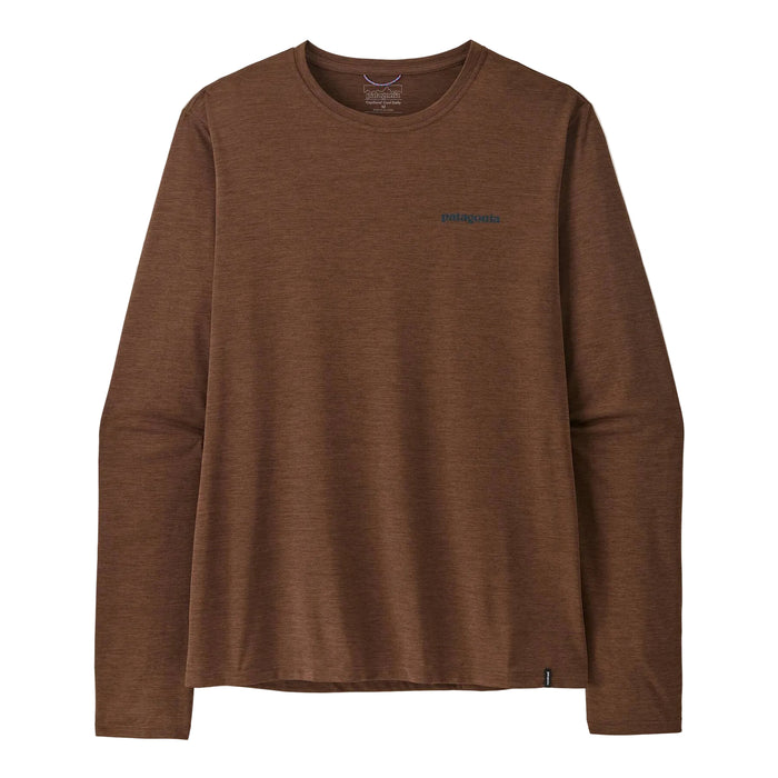 Patagonia Men's Cap Cool Daily Boardshort Logo Shirt - Berm Brown