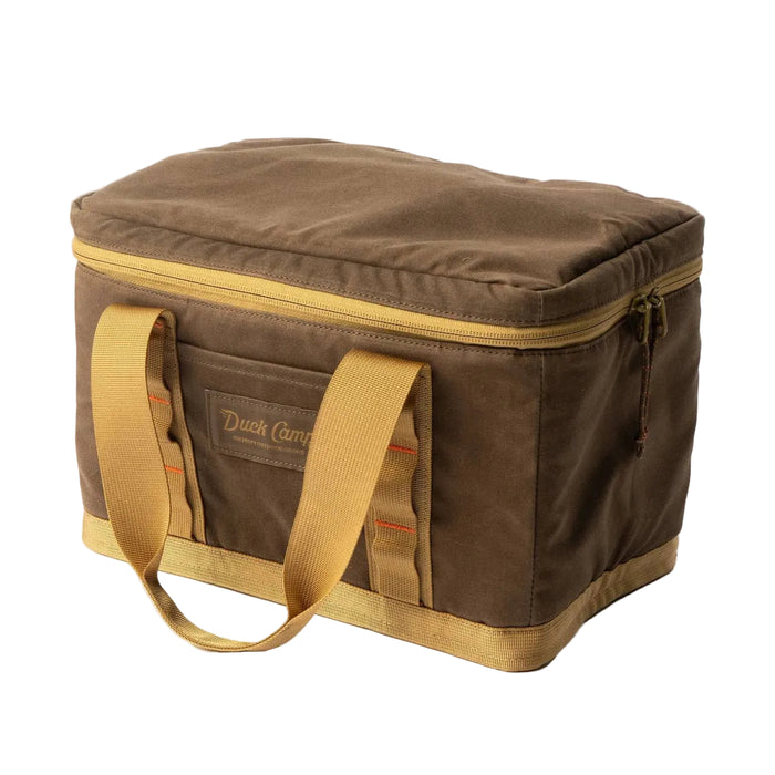 Duck Camp Large Canvas Ammo Tote - Pin Oak/Wheat