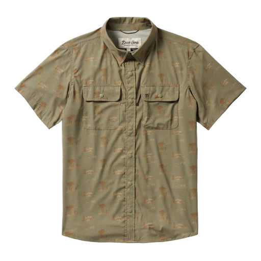 Duck Camp Snap Cast And Blast Perforated Shirt - Open Day Sagebrush MEN - Clothing - Shirts - Short Sleeve Duck Camp