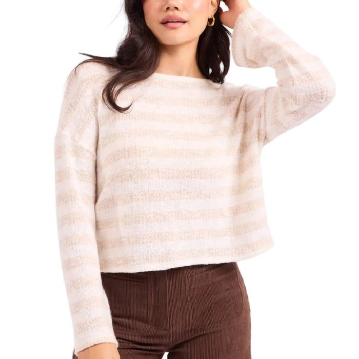 Sadie & Sage Billie Stripe Brushed Top