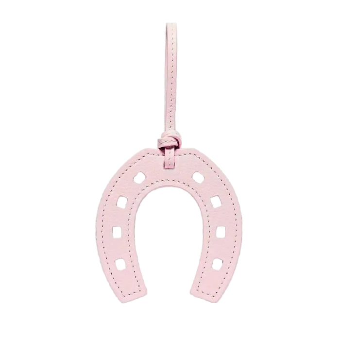 Pink Lucky Horseshoe Bag Charm