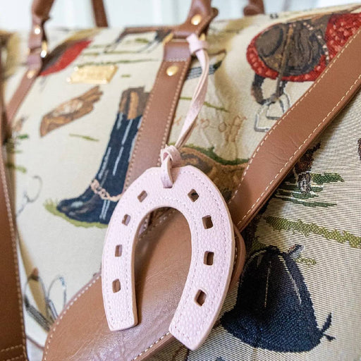 Pink Lucky Horseshoe Bag Charm ACCESSORIES - Additional Accessories - Key Chains & Small Accessories Bridle Up Hope Shop