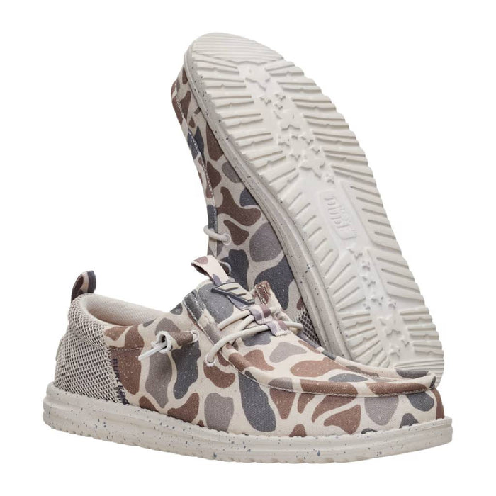 Hey Dude Burlebo Wally Funk - Deer Camo Taupe/Camo
