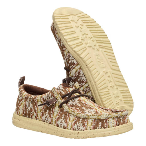 Hey Dude Wally Funk Teton - Jacquard Wood Thrush/Multi MEN - Footwear - Casual Shoes Hey Dude