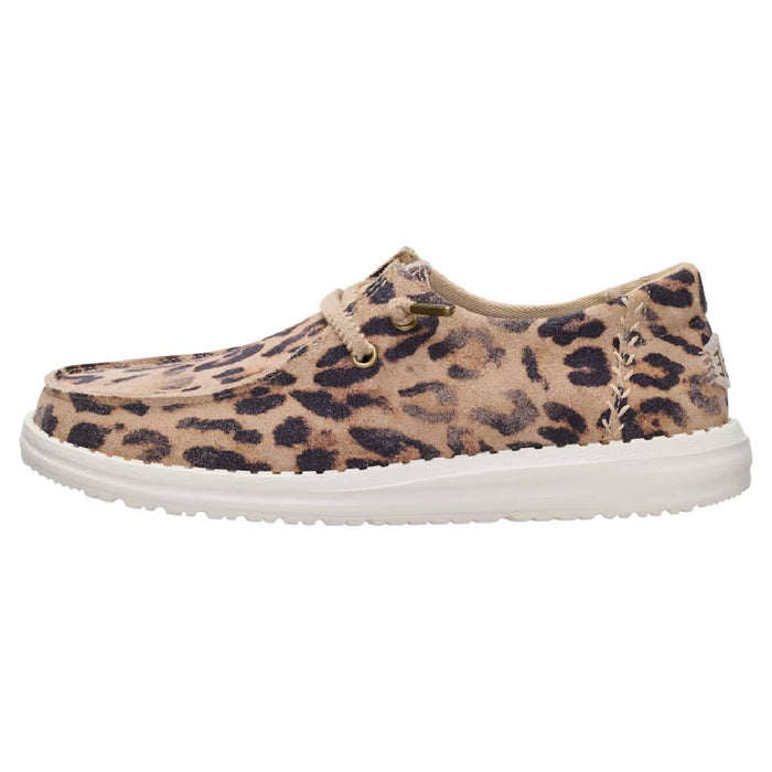 Hey Dude Wendy Craft Suede - Tan/Leopard