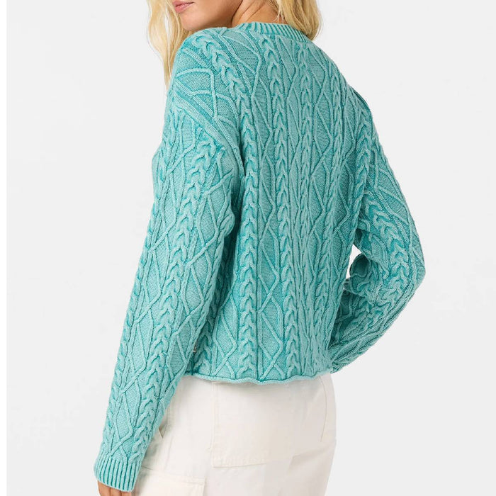 O'Neill Women's O'Riginals Misha Cable Knit Sweater