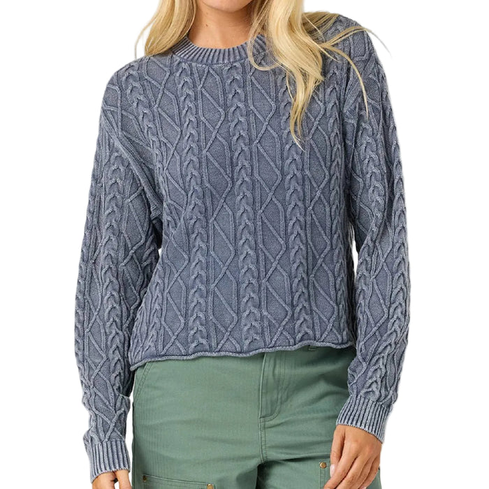 O'Neill Women's O'Riginals Misha Cable Knit Sweater