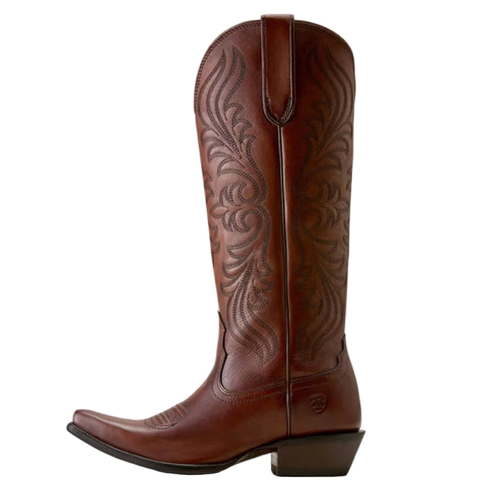 Ariat Women's Snip Toe Calera Whiskey Brown Tall Western Boot