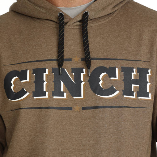 Cinch Men's Brown Logo Hoodie MEN - Clothing - Pullovers & Hoodies Cinch