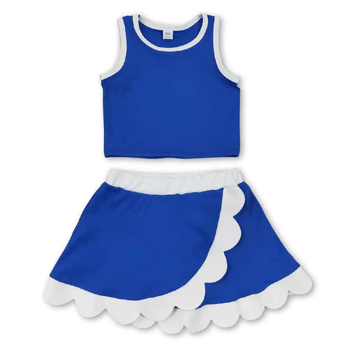 Girl's Scallop Cheer Set KIDS - Girls - Clothing - Short - Pant Sets Wren Rae
