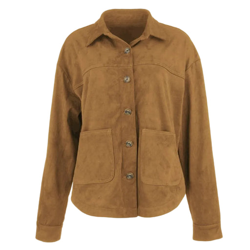 Kut Ellie Whiskey Faux Suede Jacket WOMEN - Clothing - Outerwear - Jackets Kut from the Kloth