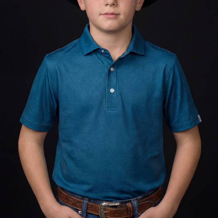 Ferrell Brand Boy's Carson Polo Shirt