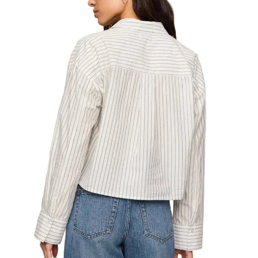 Z Supply Favorite Striped Button Up Top WOMEN - Clothing - Tops - Long Sleeved Z Supply