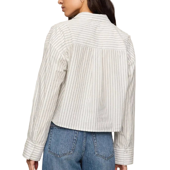 Z Supply Favorite Striped Button Up Top