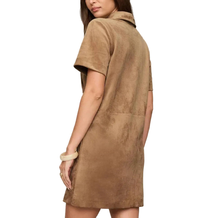 Z Supply Leone Suede Mini Dress