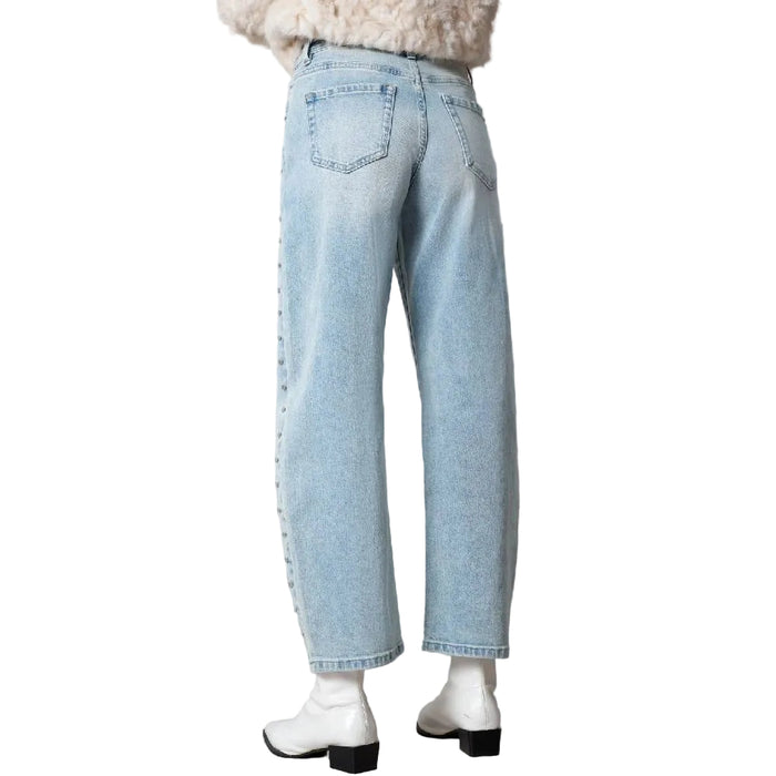 Bayeas Tokyo Stud Barrel Jean