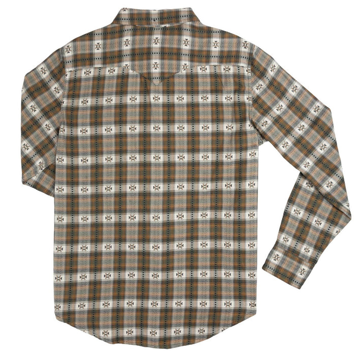 Sendero Provisions Durango Flannel Button Down Shirt - Agua Dulce Laurel