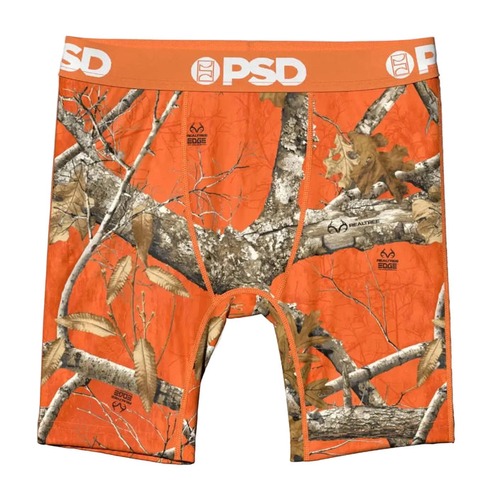 PSD Boy's Orange Realtree Edge Boxer Brief