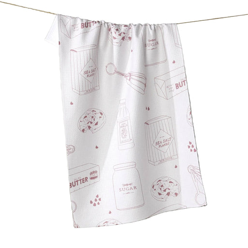 Geometry Salty Tea Towel HOME & GIFTS - Tabletop + Kitchen - Kitchen Decor Geometry