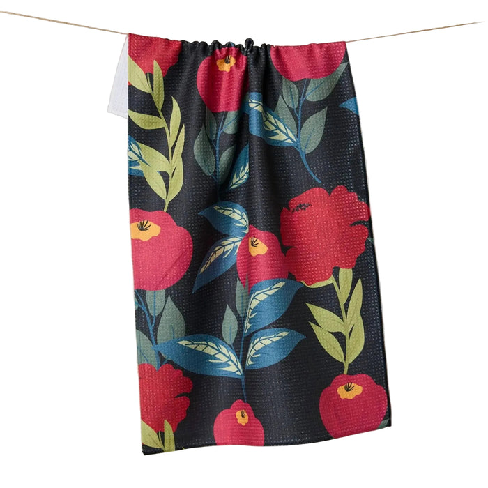 Geometry Lovely Night Kitchen Tea Towel