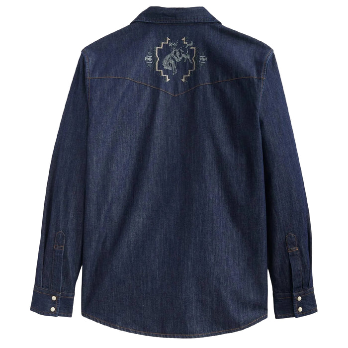 Pendleton Men's Rodeo Embroidered Gambler Snap Shirt