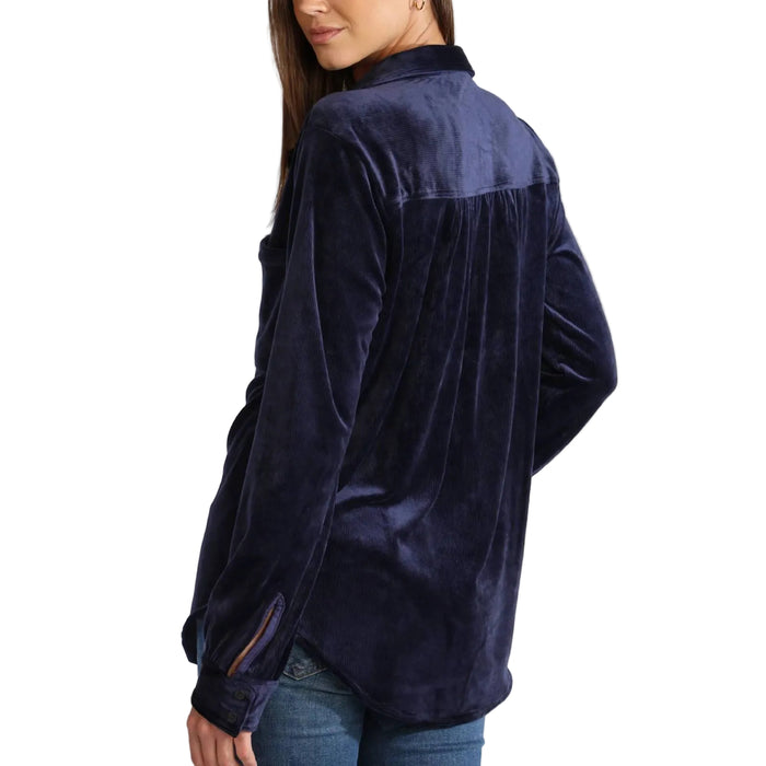 Dylan Maeve Navy Top