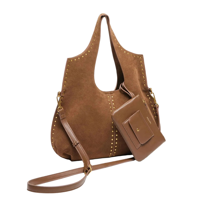 Dolce Vita Sonora Mid Brown Tote Bag