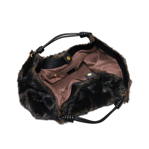Dolce Vita Lilee Espresso Faux Fur Tote Bag WOMEN - Accessories - Handbags - Tote Bags Dolce Vita