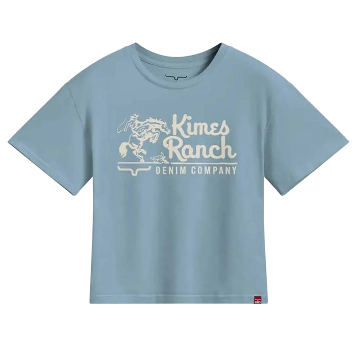 Kimes Ranch Women's Davona Tale Faded Denim Graphic Tee