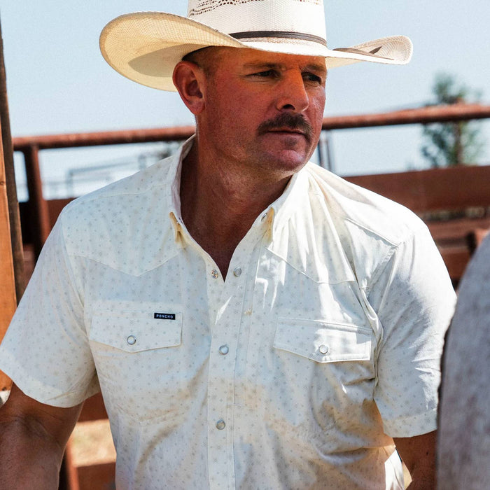 Poncho The Medicine Bow Western Shirt - Slim Fit