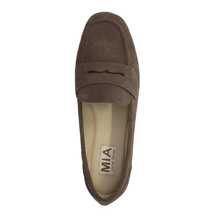 MIA Bahar Suede Chocolate Loafer