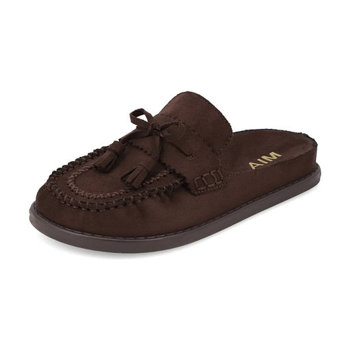 MIA Nesha Suede Tassel Chocolate Mule WOMEN - Footwear - Casuals MIA