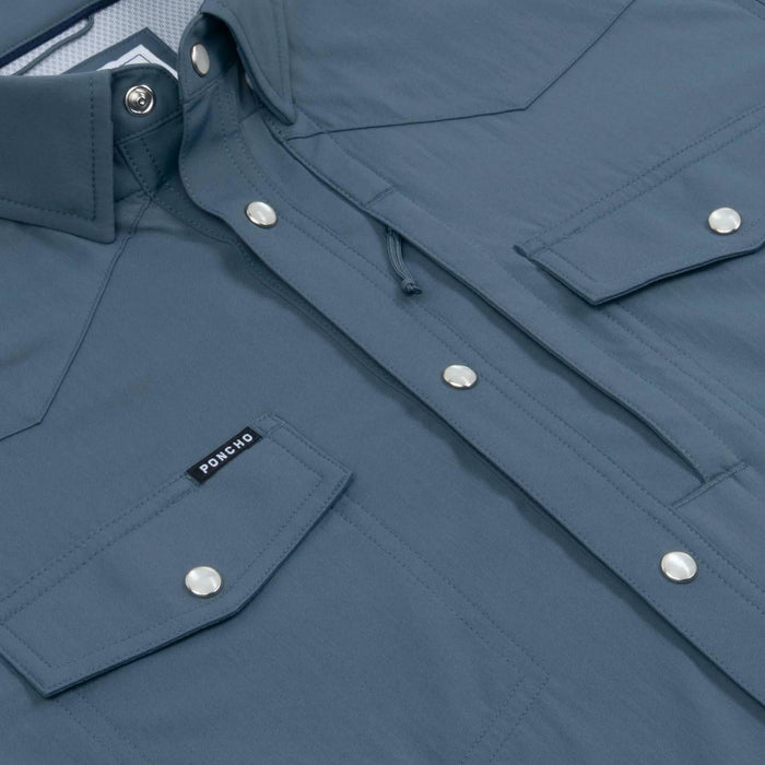 Poncho The Dogtooth Western Shirt - Slim Fit