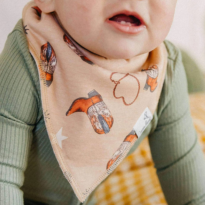 Boone Baby Bandana Bibs - 4 Pack