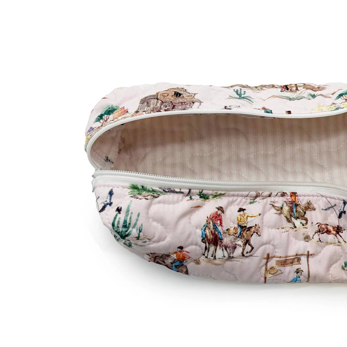 Retro Cowboy Pink Large Hot Tools Bag