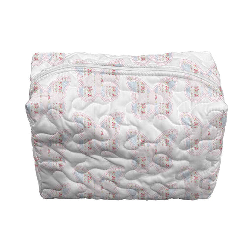 Butterfly Patchwork Pastel Large Makeup Bag ACCESSORIES - Luggage & Travel - Cosmetic Bags Ida Mae Home